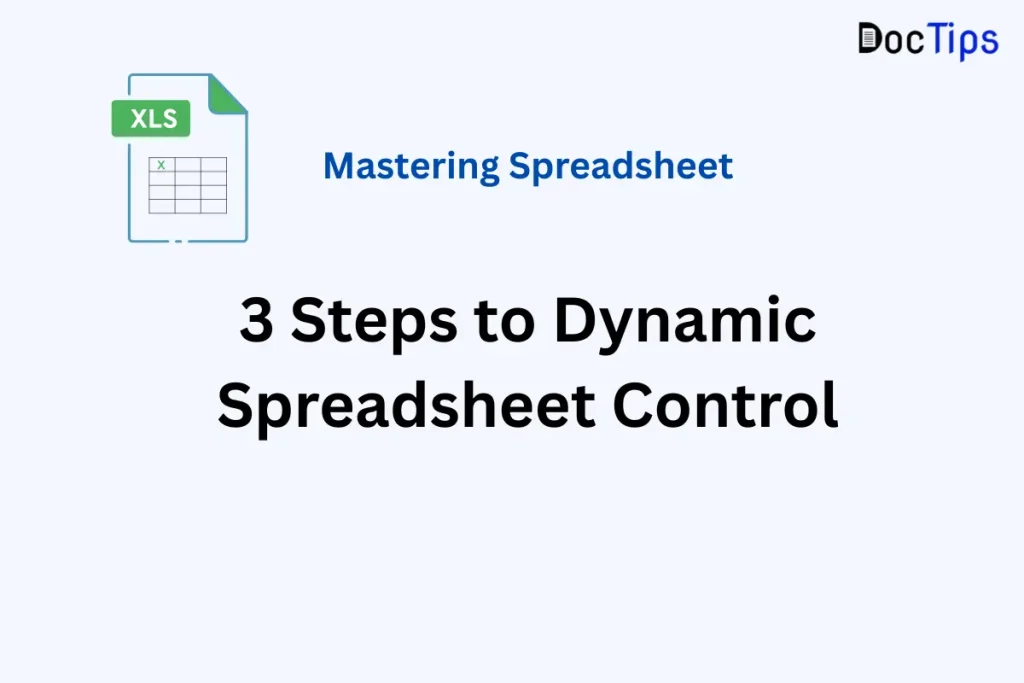 Dynamic Spreadsheet Control
